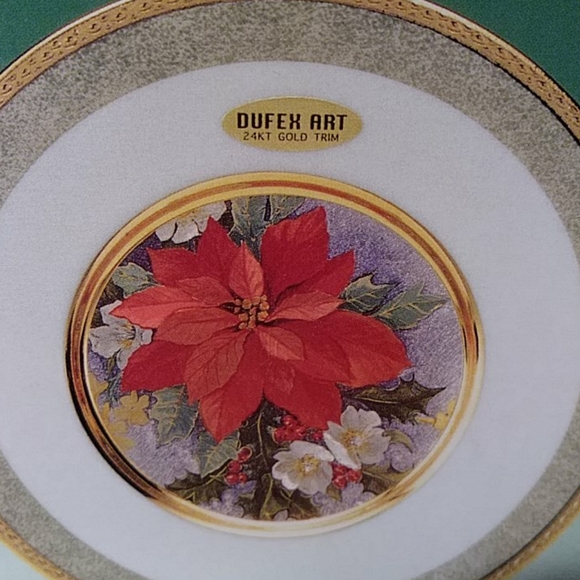 Dufex art christmas decorative plate - Picture 4 of 4